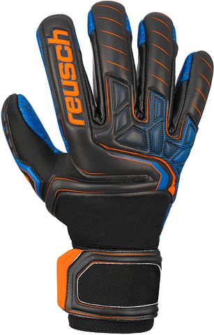 Reusch Attrakt G3 Fusion Evo black/shocking orange/deep blue