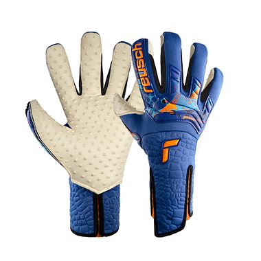 Reusch Attrakt SpeedBump true blue/shocking orange