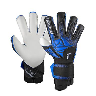 Reusch Attrakt RE:GRIP black/electric blue