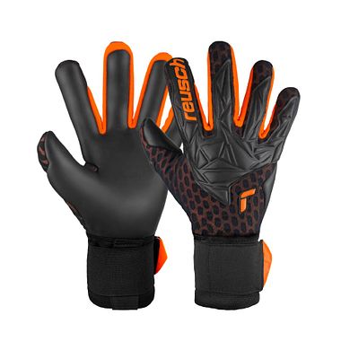 Reusch Attrakt Gold X Airvent black/shocking orange/black