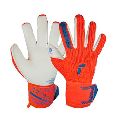 Reusch Attrakt Gold X Freegell hyper orange/electric blue