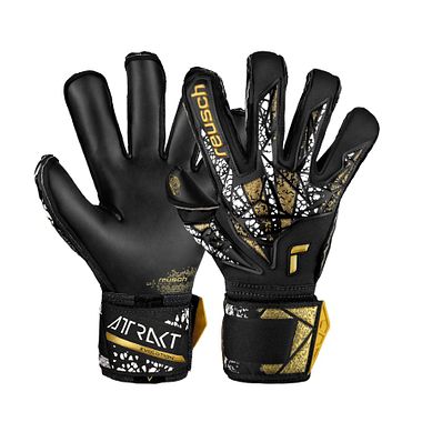 Reusch Attrakt Gold X  black/gold/white/black