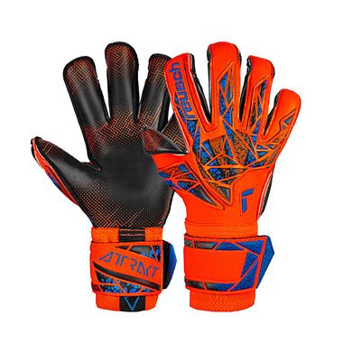 Reusch Attrakt Gold X hyper orange/electric blue/black