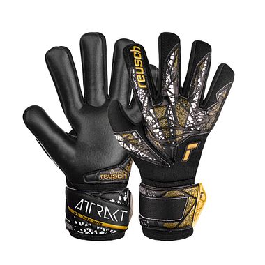 Reusch Attrakt Silver NC black/gold/white/black