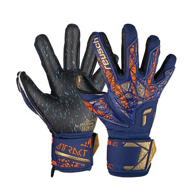 Reusch Attrakt Fusion Guardian premium blue/gold/black