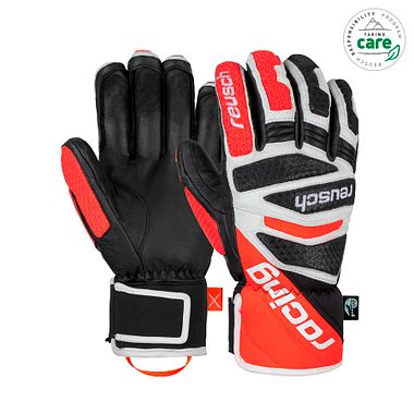 Reusch Worldcup Warrior DH blk/wht/fluo red