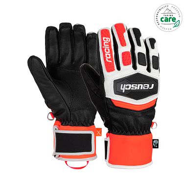 Reusch Worldcup Warrior Team blk/wht/fluo red