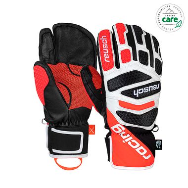 Reusch Worldcup Warrior Lobst. blk/wht/fluo red