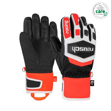 Reusch Worldcup Warrior JR blk/wht/fluo red