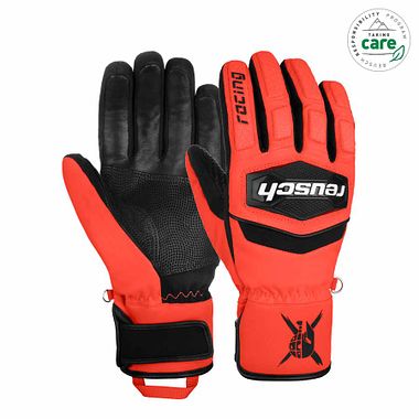 Reusch Worldcup Warrior R-TEX black/ fluo red