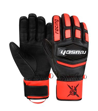 Reusch Worldcup Warrior GS black/ fluo red