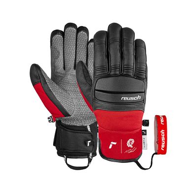 Reusch Marco Odermatt black/fire red