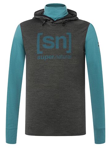 SN Super Natural M ALPINE HOODED pi grey m/hydro