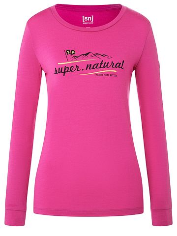 SN Super Natural W MOUNTAIN I.D. LS fu red/d for/ill