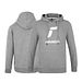 Reusch Hoodie dark grey/ white