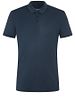 SN Super Natural M TRAVEL POLO blueberry