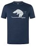 SN Super Natural M SKIING BEAR TEE bl iri m/fe grey