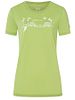 SN Super Natural W ALL ON BOARD TEE leaf green/natural white